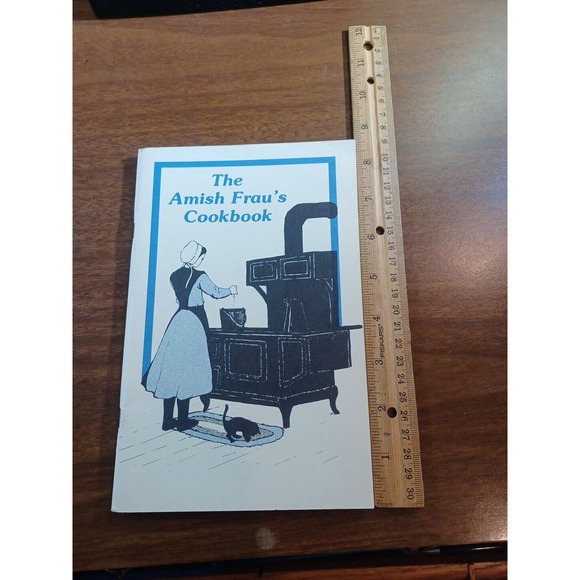 Vintage 1989 The Amish Frau's Cookbook The Amish Peddler - Picture 5 of 6